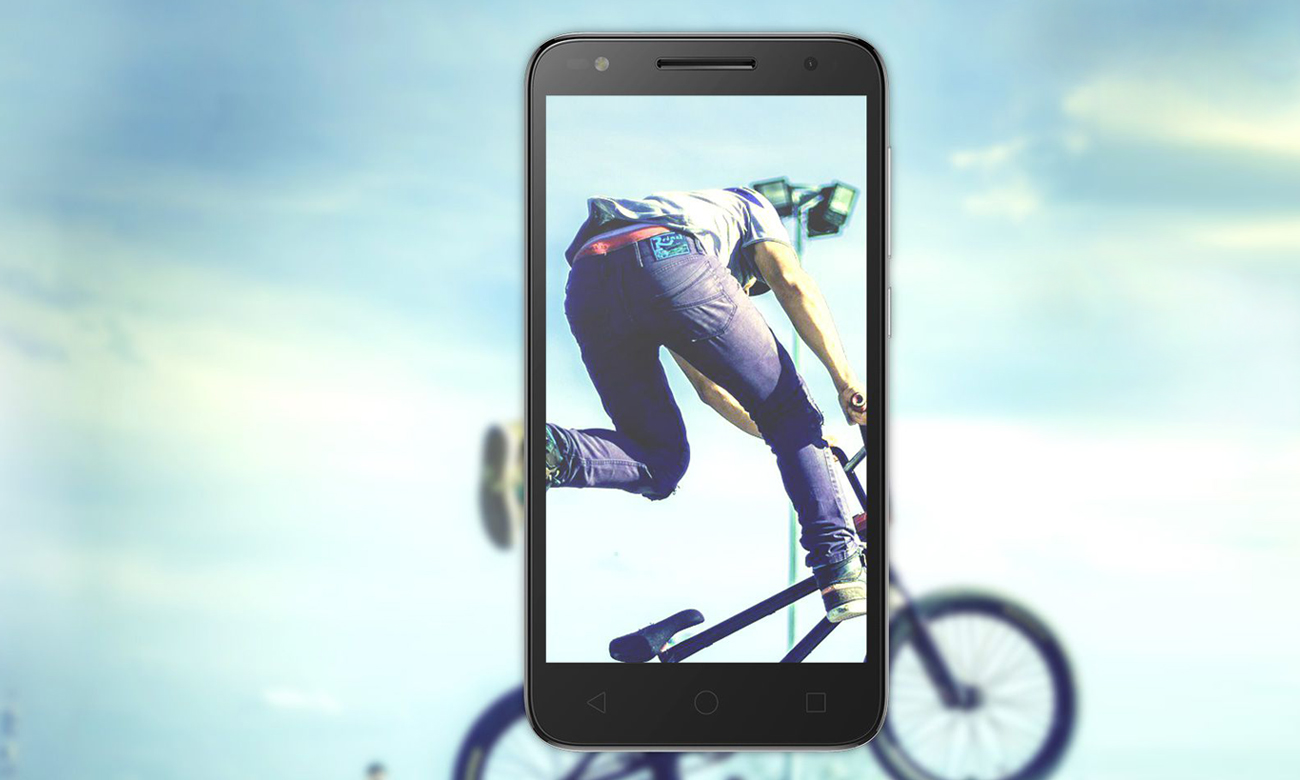 Alcatel U5 kamera selfie 2 Mpix upiekszanie kolaże